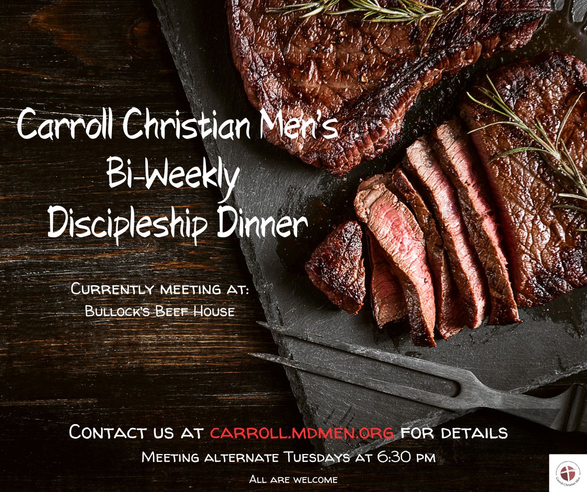 Mens Bi Weekly Discipleship Dinner